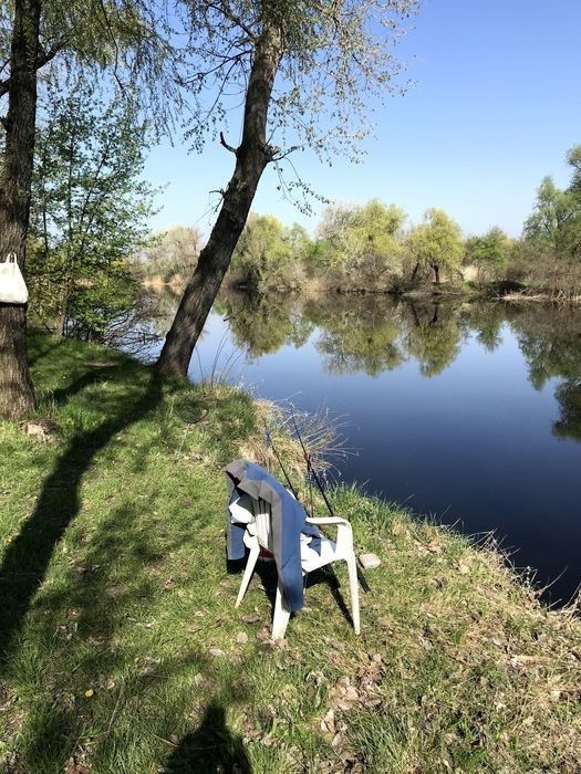 Дача в Обуховке. Берег реки Орель, пять метров от воды