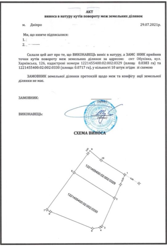 Продам гарну земельну ділянку 11 соток вул. Харківська в Обуховке. Дуже гарне розташування