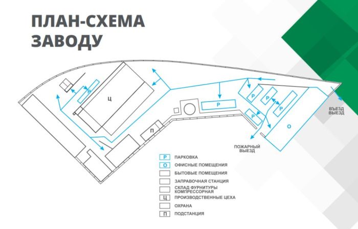 Здається або продається виробнича, складська чи адміністративна площа на території заводу, розташованого в промисловій зоні за адресою: вул. Любарського, 98, м. Дніпро