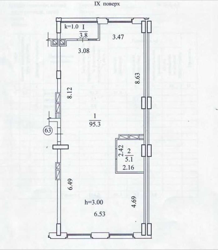 Продам 3к квартиру 104,2м² в ЖК GENEVE