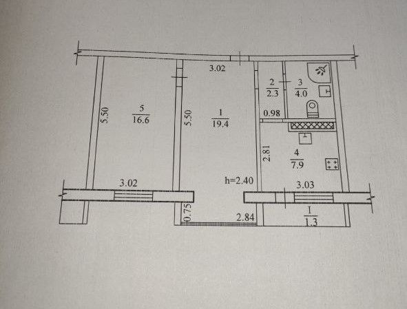 Продам 2к квартиру з ремонтом 54 м² жм Покровський, вул. Юрія Кондратюка 24