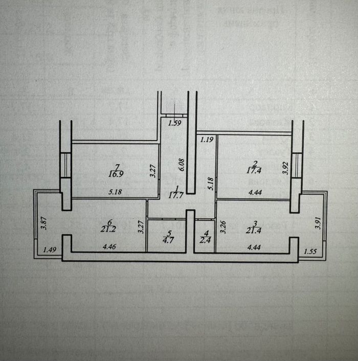 Продам 3-кімнатну квартиру з ремонтом і меблями в ЖК Щасливий 101.7 м²