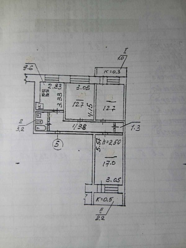 Продам 3к квартиру з ремонтом 69.50 м² на ж/м Парус-1