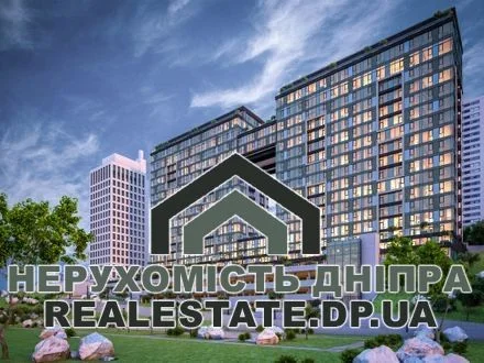 Продається 2к 43 м² квартира в ЖК NEBO, розташованому біля парку Шевченка на вул. Володимира Вернадського, 35