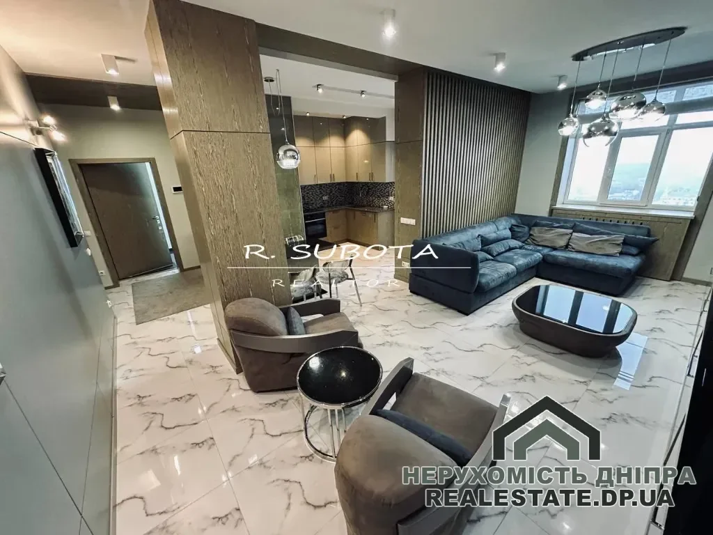Продам 3к квартиру 100 м² з ремонтом ЖК IQ-House Нагорний вул. Володимира Моссаковського 7 · 2