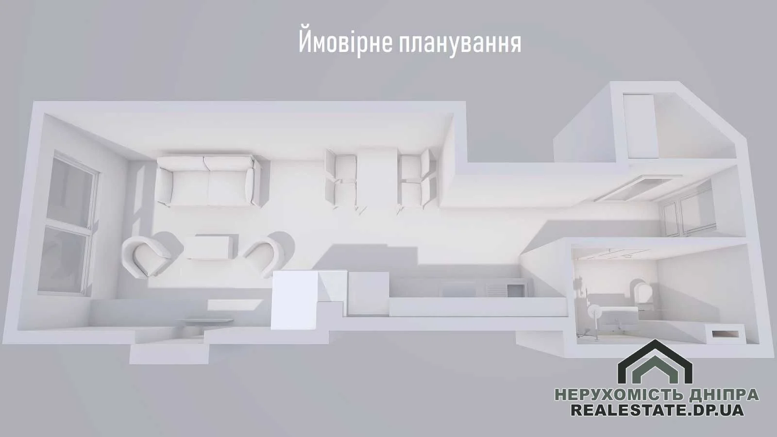 Продам 1 квартиру 38.7 м² ЖК Central Park, центр міста, парк Чкалова · 2
