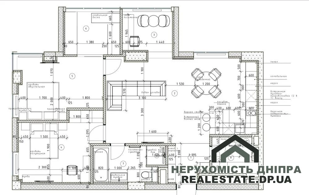 Продажа просторной 3к квартиры 102 м² в ЖК Пятый Континент · 2