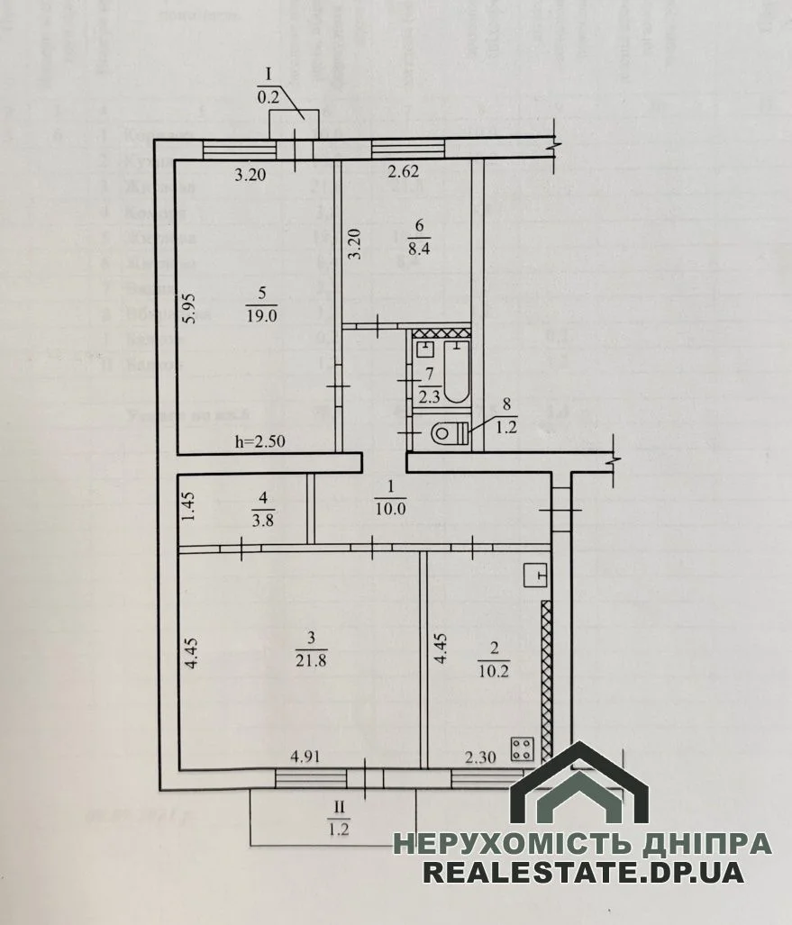 Продам 3к квартиру 78 м² на ж/м Червоний Камінь 4 г · 1