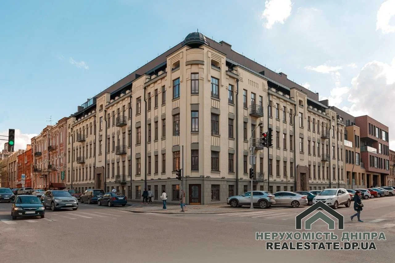 Продається чудова квартира в центрі міста Дніпра ЖК Троицкий вул. Троїцька 5 площа 74.18 м²