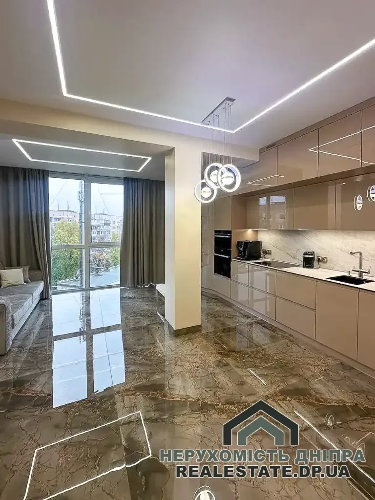 Продам 2к квартиру 60 м² з ремонтом ЖК Рибінський Comfort Підстанція пр. Науки 112