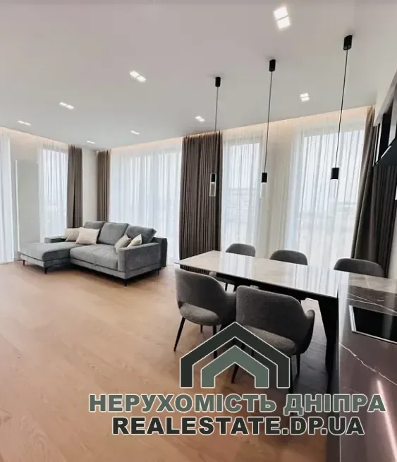 Здам простору 2к квартиру 85 м² ЖК Mozart Центр вул. 93-ї Холодноярської Бригади 6
