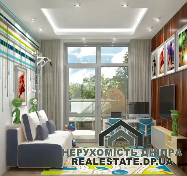 Продам 4к квартиру 108 м² з ремонтом ЖК IQ-House Нагорний вул. Володимира Моссаковського 7