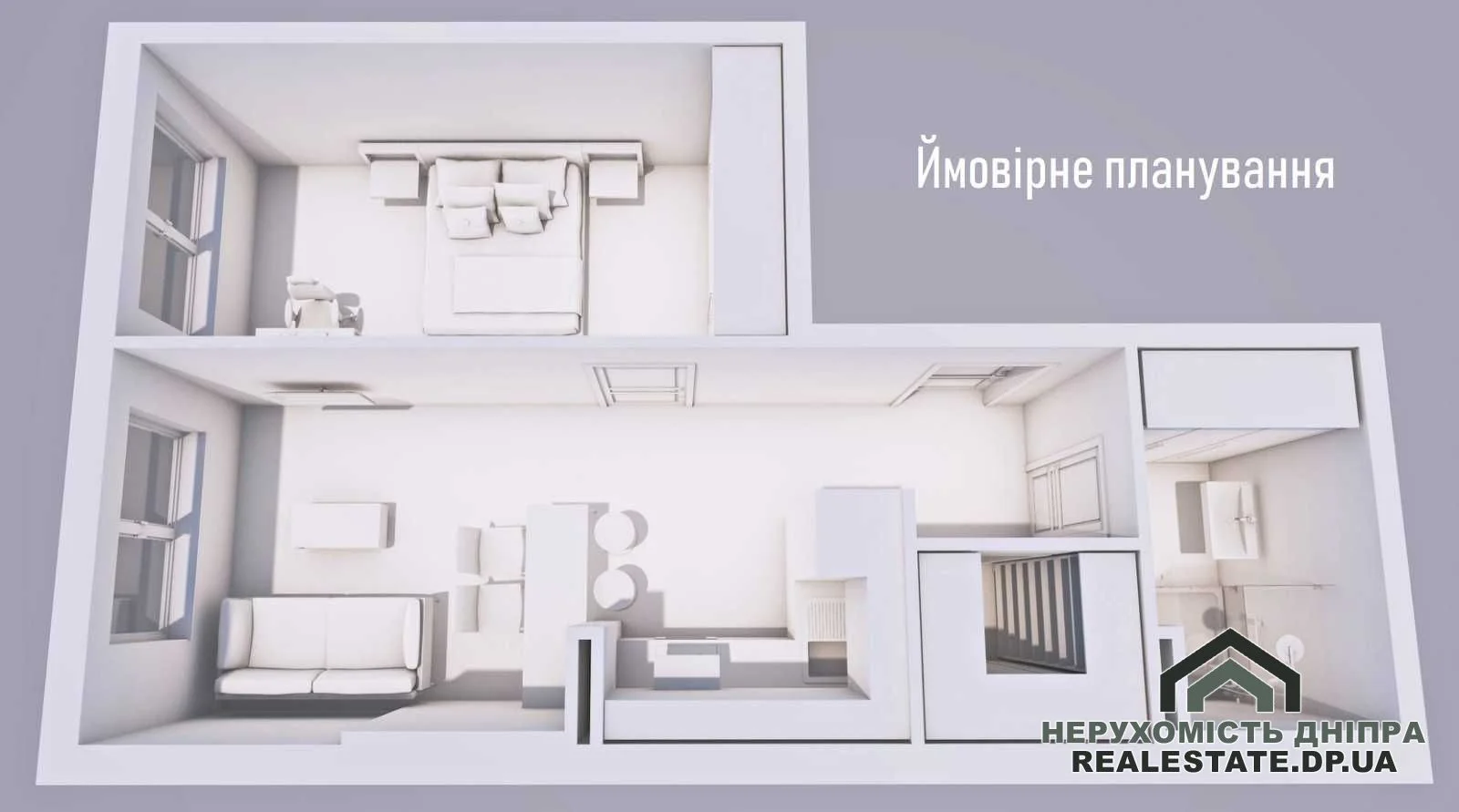 Продам 2к квартиру 47.6 м² ЖК Central Park, центр міста, парк Чкалова · 4