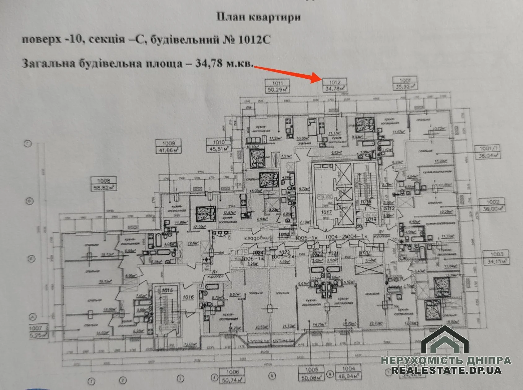 Продам 1 кімнатну квартиру 34.78 м ЖК Миронова в центрі міста · 4