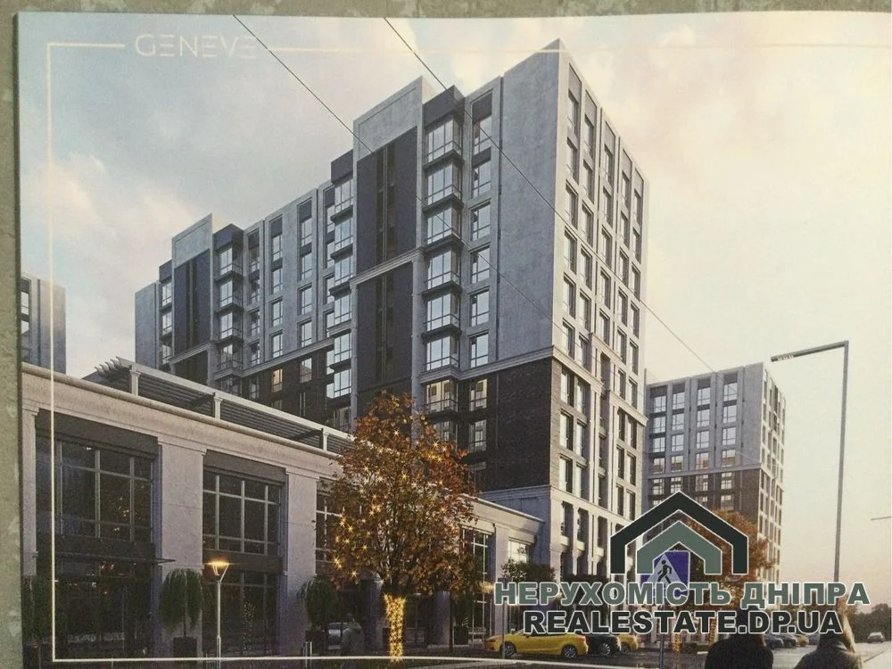 Продам 2к квартиру 57.5 м² ЖК Geneve Центр Костомарівська вул. 1а · 2