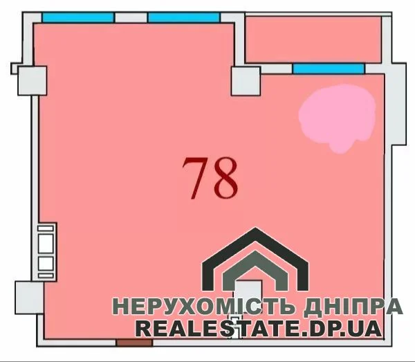 Продам 3к квартиру 74 м²  ЖК Баку